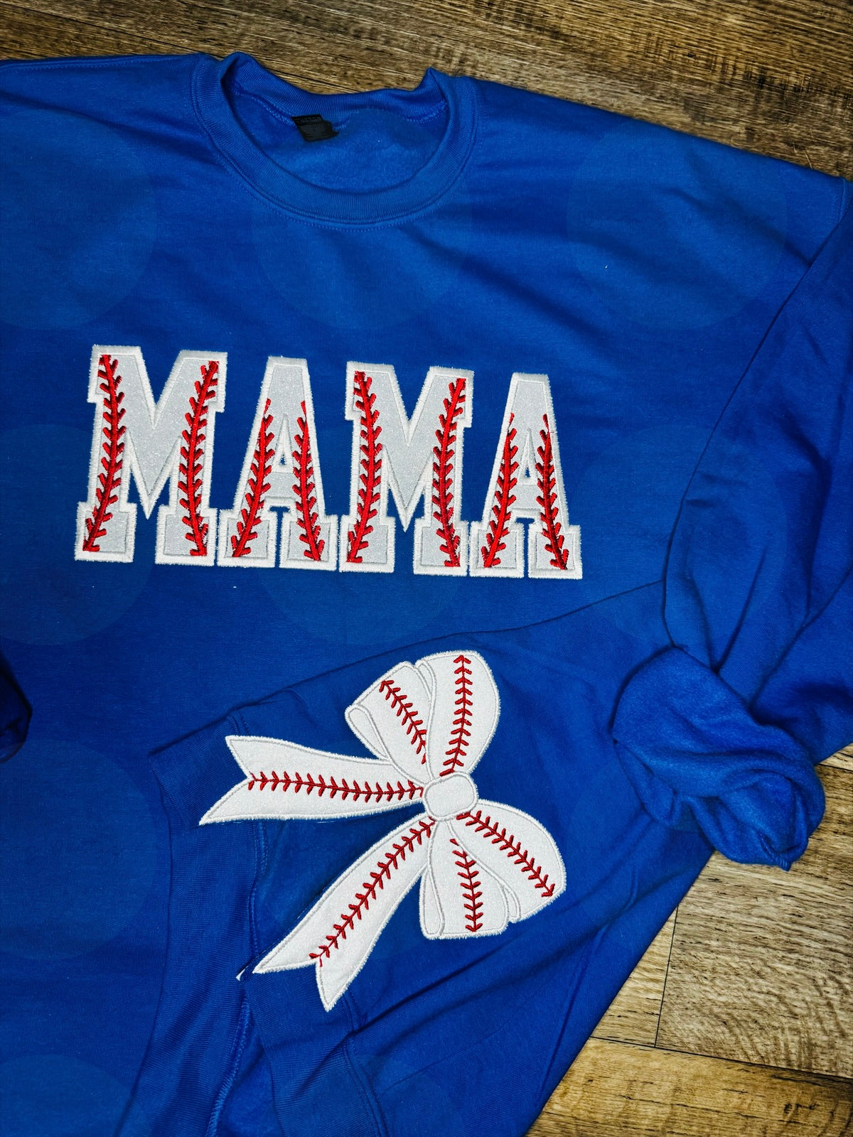 All American Mama Baseball Sweatshirt