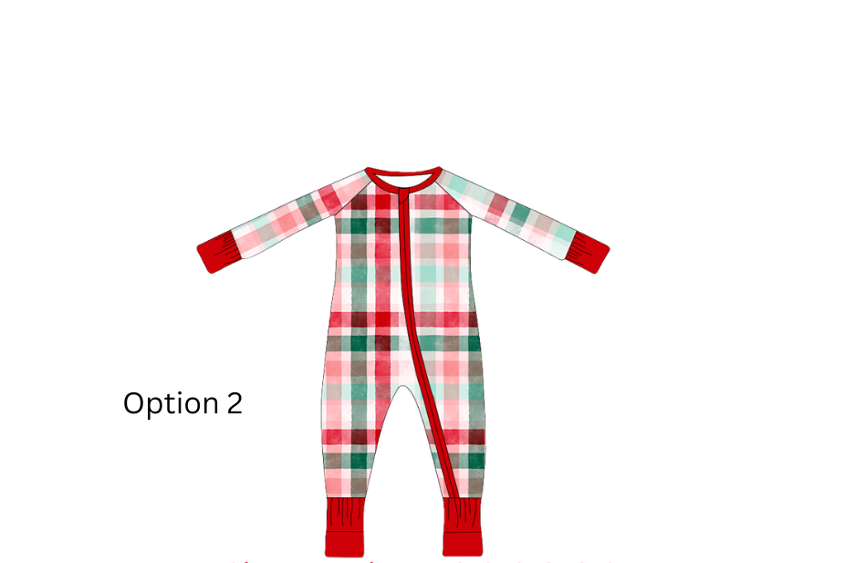Classic Christmas Plaid  Pj's PREORDER