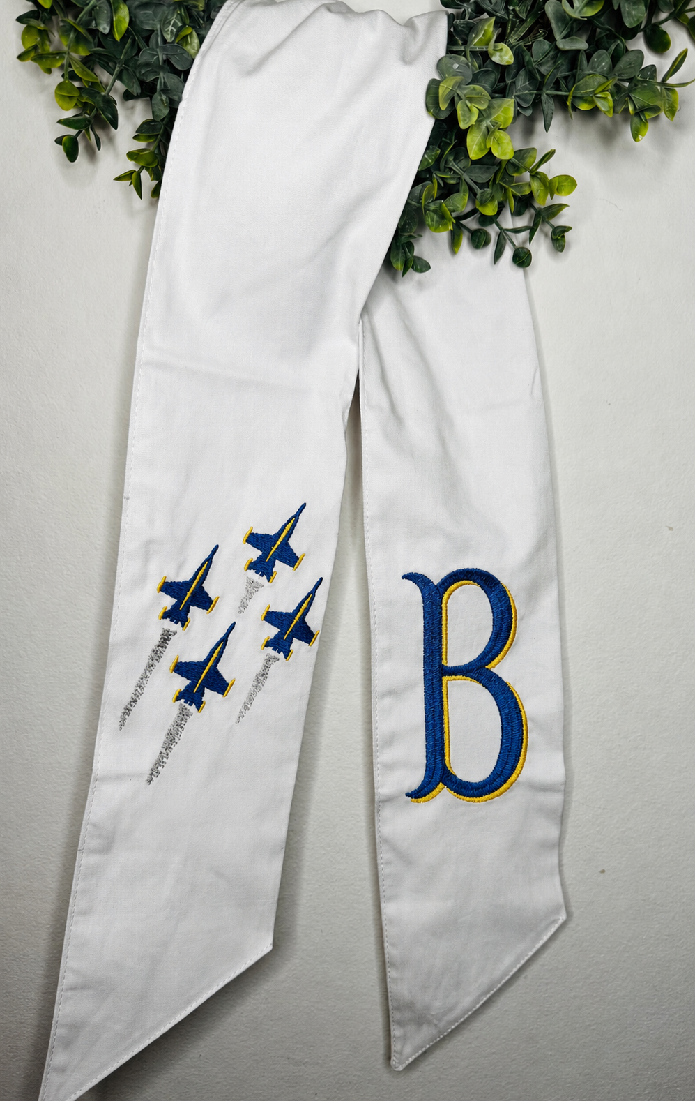 Blue Angels Wreath Sash
