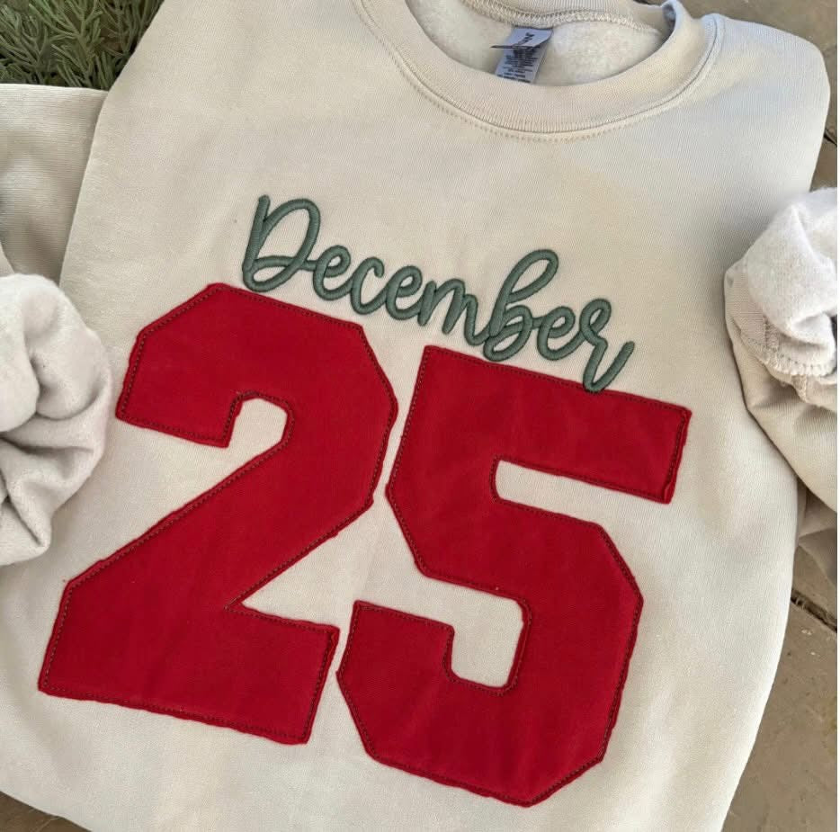 December 25th crewneck