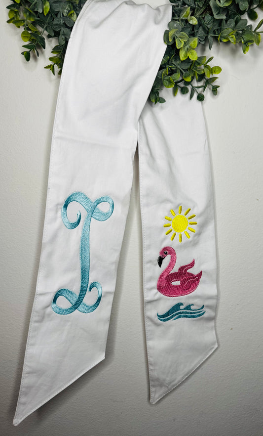 Summer Wreath Sash