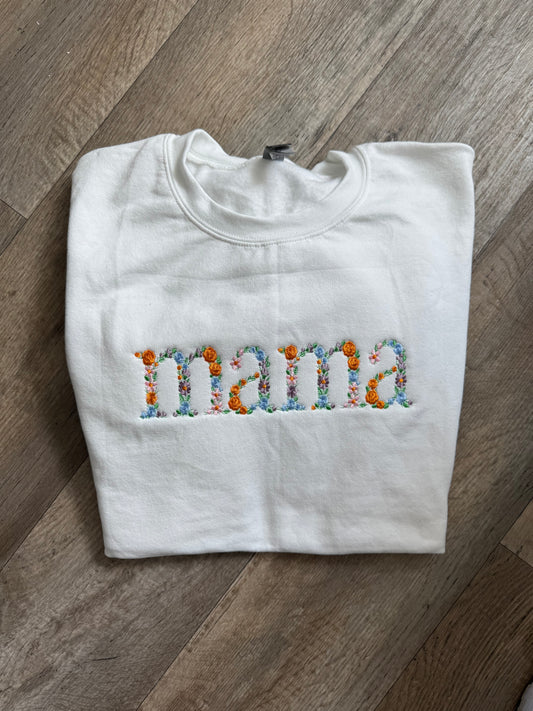 Floral Mama Sweatshirt
