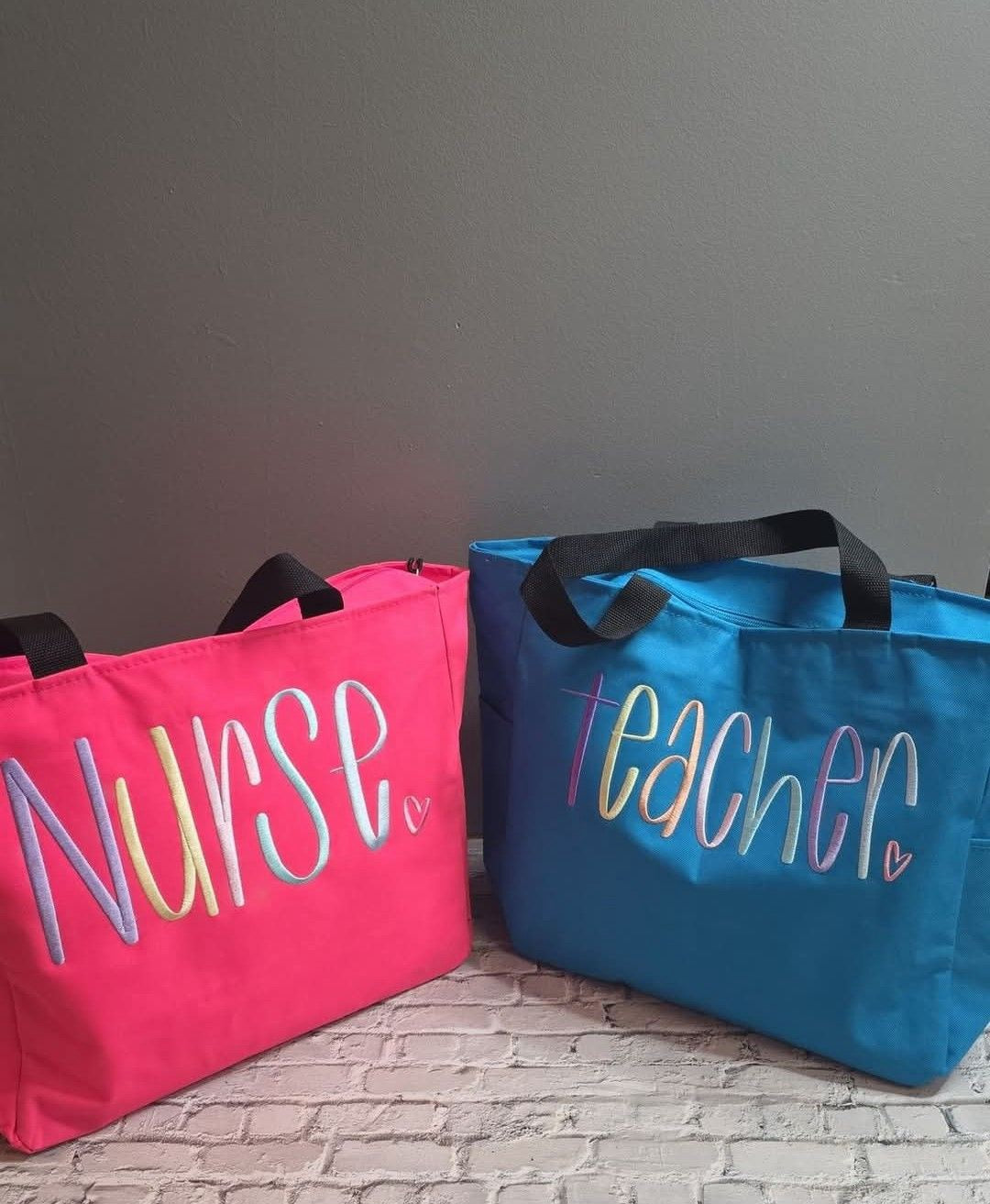 Zipper Tote Bag