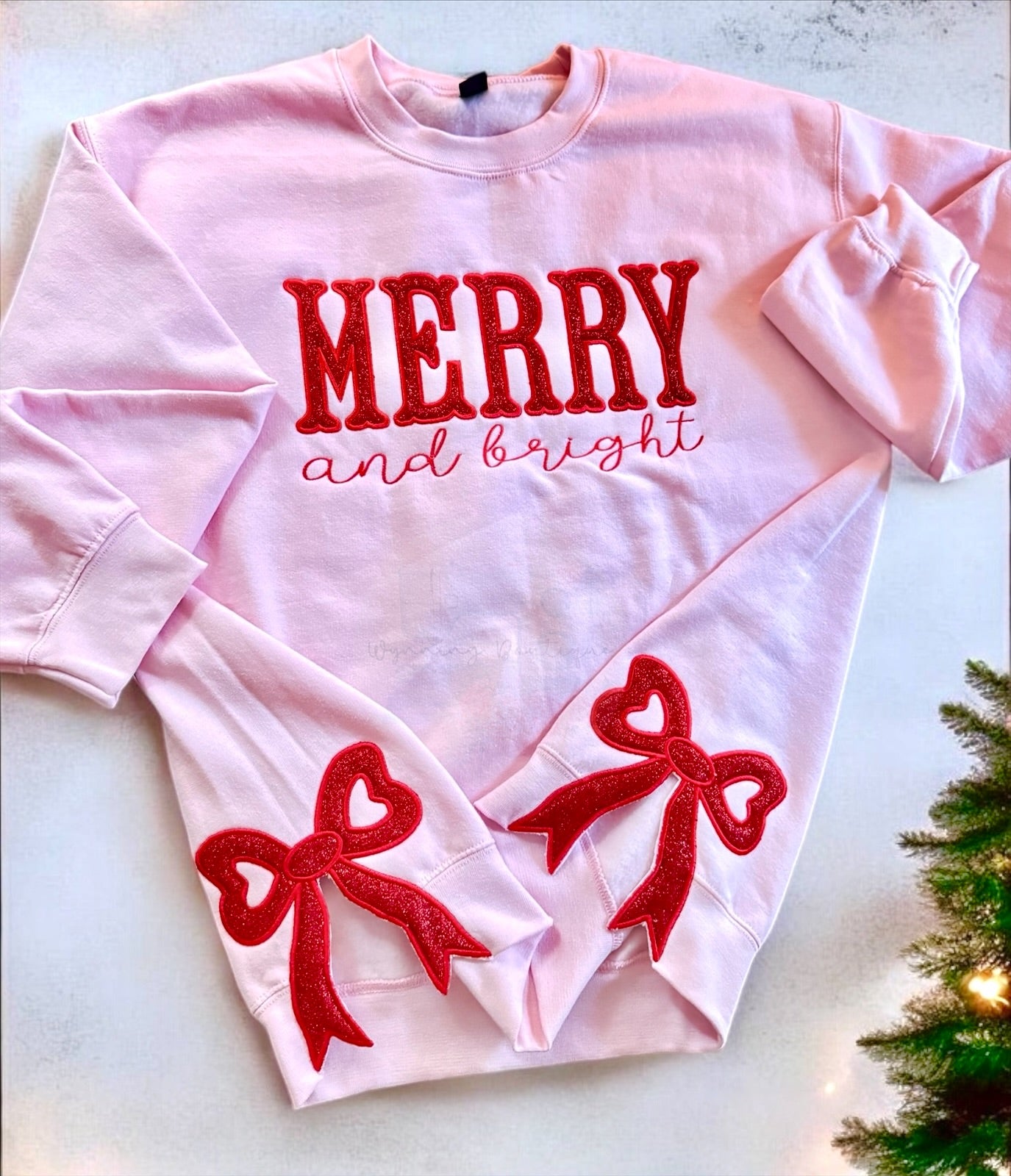 🎄 Handmade “Merry” Sweatshirt Collection 🎄